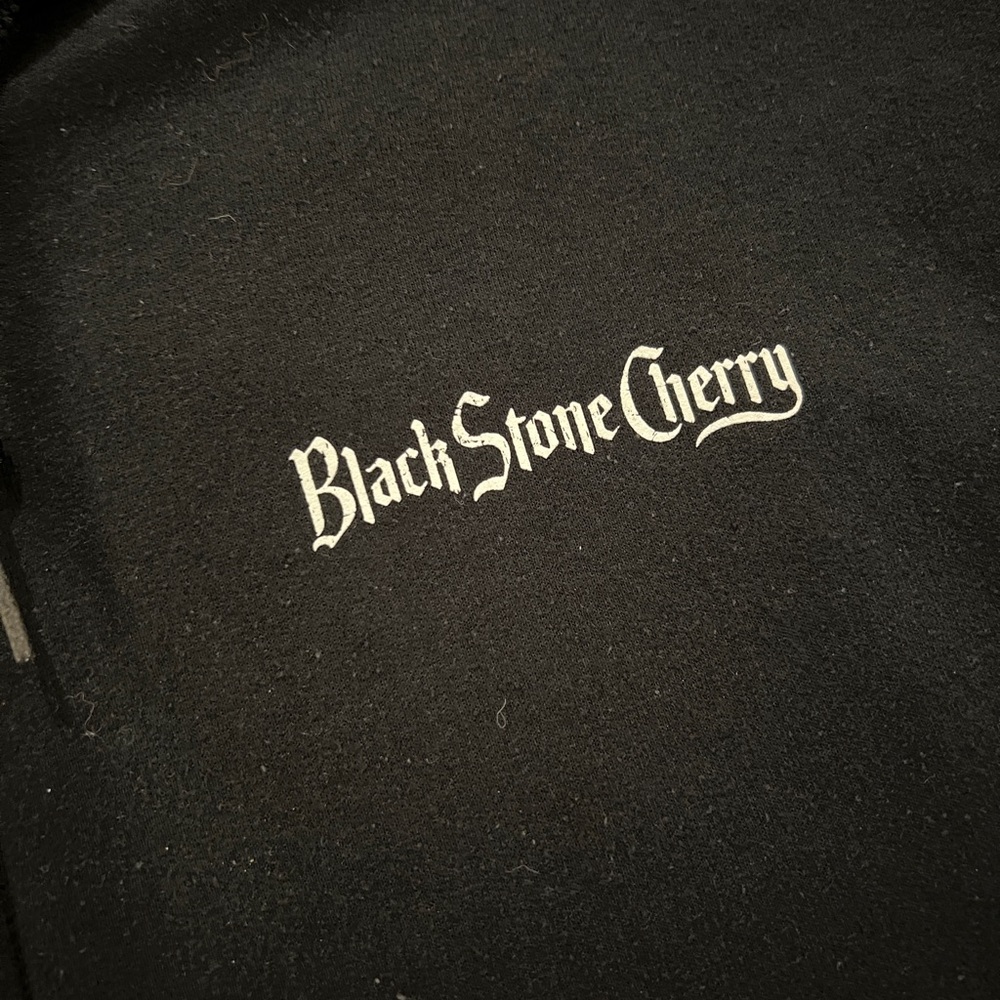 Rare Black Stone Cherry Band Full Zip Hoodie Sweatshirt - Size Large - Picture 5 of 12